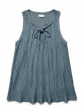 Anthropologie Meadow Rue Sleeveless Tie Neck Blouse – Medium